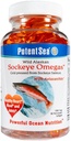 Supplément d'huile de saumon omégas de saumon de l'Alaska sauvage, Omega-3 EPA et DHA, Digestion facile, pressé à froid, 90 Softgel
