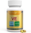 1er Aid NSF Vitamin-E Suppléments-Softgels Femmes-Tocotriénols Mini-Capsules - 100 Softgels Améliorer la circulation sanguine Capsules de vitamine E Soluble dans l'eau, E Vitamin Supplements Antioxydant Soutien