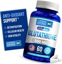 Nous aimons les vitamines NSF Certified Glutathion Supplément 500mg - 60 Capsules de L-Glutathion réduit pour le support antioxydant et immunitaire - Fabriqué aux États-Unis