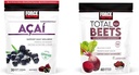Facteur de force Açai Soft Chews pour l'immunité et le total des betteraves Soft Chews pour l'énergie du coeur saine, 30 et 60 Chews