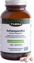 Flora Ashwagandha - KSM-66 - Supplément à base de plantes de soutien du stress - Aide à mieux dormir et à mieux pratiquer l'athlétisme - Vegan, non-OGM et sans gluten - 120 capsules végétariennes