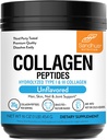 Sandhu's Collagen Peptides Powder=1 lb, 22 portions non aromatisées=Le collagène bovin hydrolysé à l'herbe supporte la peau, les cheveux, les ongles, la mobilité et la flexibilité des jeunes
