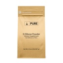 Ingrédients originaux purs D-Ribose (2lb) Supplément nutritionnel, Non-OGM, Sans gluten, Sans aromatisé