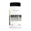 NutraBio Quercetin Avancé avec la vitamine C et la bromelaine ajoutée - Antioxydant Potent - 90 Capsules