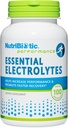 Électrolytes essentiels nutribiotiques, capsules 100 Ct, supporte une performance accrue et une récupération plus rapide.