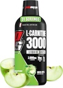 PROSUPPS L-Carnitine Liquid 3000, Tirs liquides sans stimulant pour les hommes et les femmes - boisson d'entraînement propre pour l'énergie, la performance et la récupération musculaire - Pas de sucre, pas de glucides - 31 portions, pomme verte