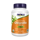 MAINTENANT compléments alimentaires, Chlorella biologique 500 mg avec la chlorophylle naturelle, bêta-carotène, caroténoïdes mixtes, vitamine C, fer et protéines, 200 comprimés