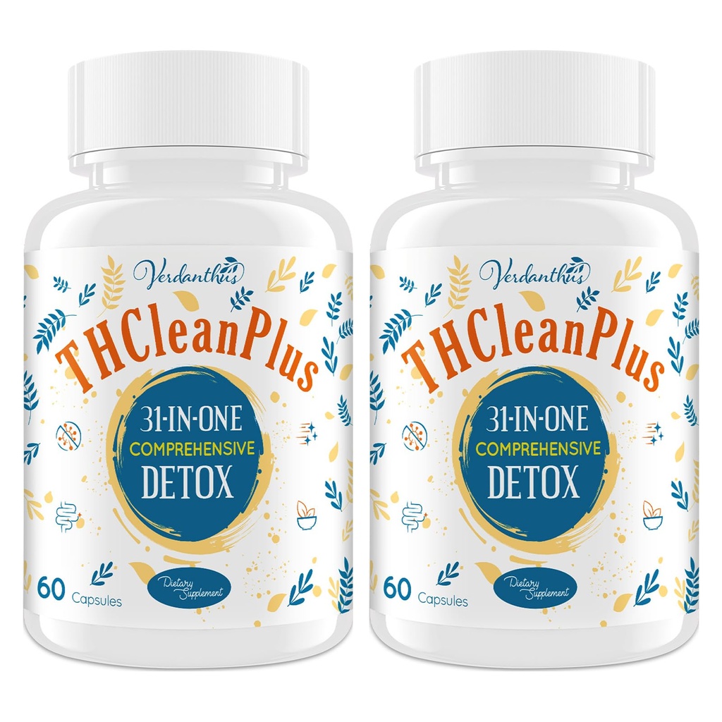 Détox et nettoyant du foie 31-en-ONE, désintoxication rapide, désintoxication du corps complet, nettoyant des toxines pour le foie, le rein, la formule à base de plantes naturelles, le soutien immunitaire et l'humeur, 120 capsules