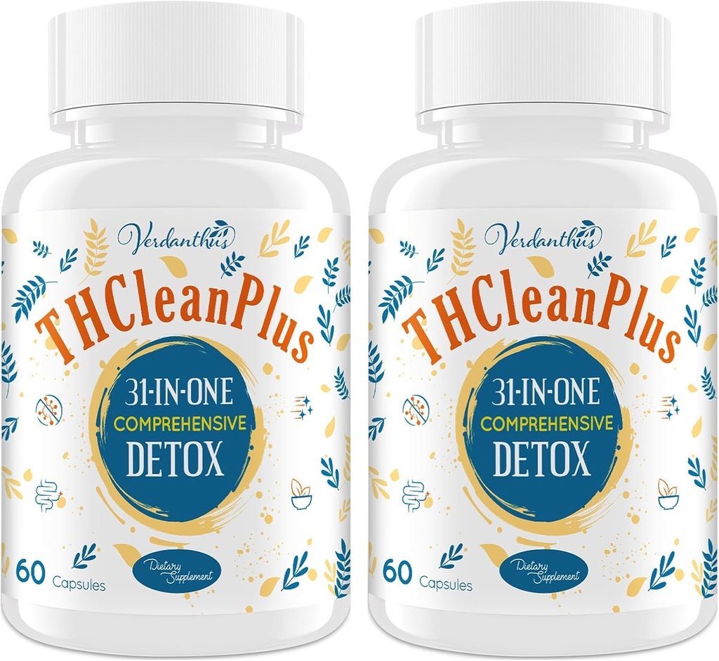 Détox et nettoyant du foie 31-en-ONE, désintoxication rapide, désintoxication du corps complet, nettoyant des toxines pour le foie, le rein, la formule à base de plantes naturelles, le soutien immunitaire et l'humeur, 120 capsules
