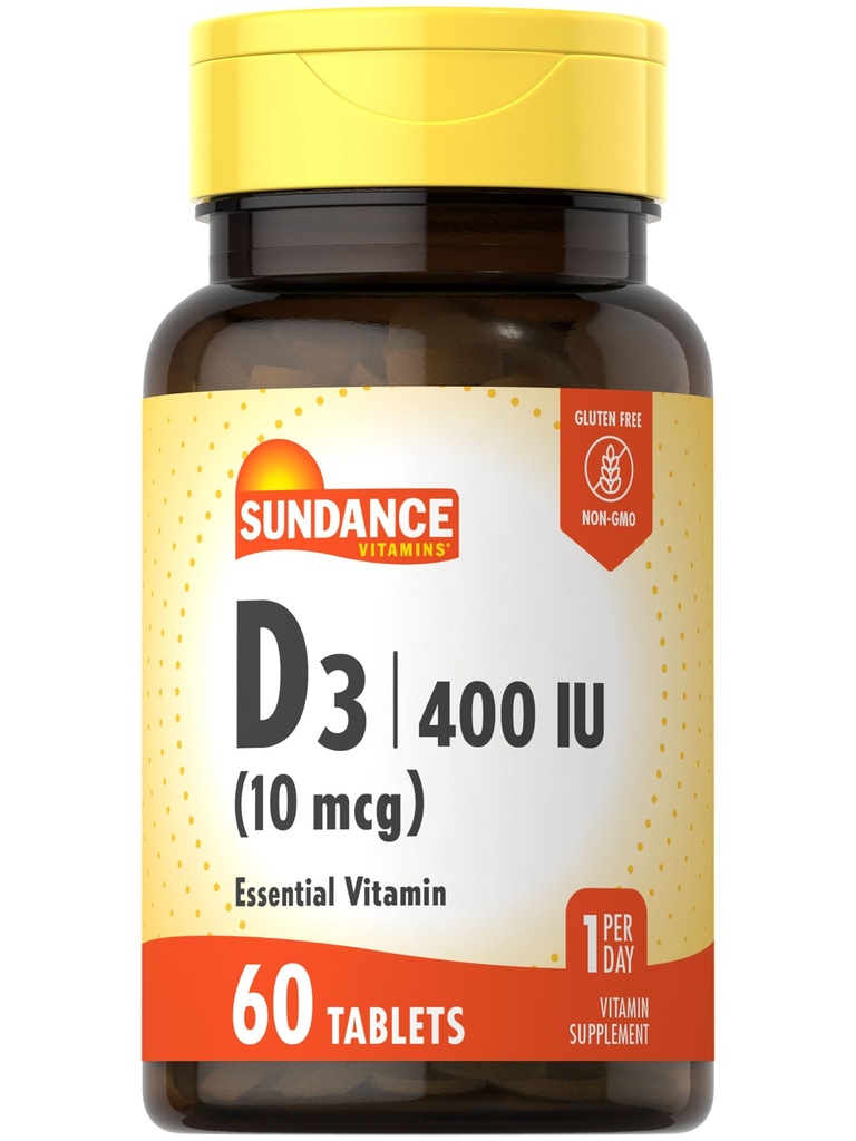 Sundance Vitamine D3 400 UI (10 mcg)