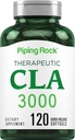 Pipping Rock CLA Suppléments: 3000mg environ Acide linoléique conjugué: 120 Softgels