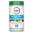 Multivitamine de lumière arc-en-ciel pour les hommes, vitamine C, D & zinc, probiotiques, multivitamine pour hommes fournit l'Immune de haute puissance, le coeur, et le foie soutien, non-OGM, végétarien, 120 comprimés