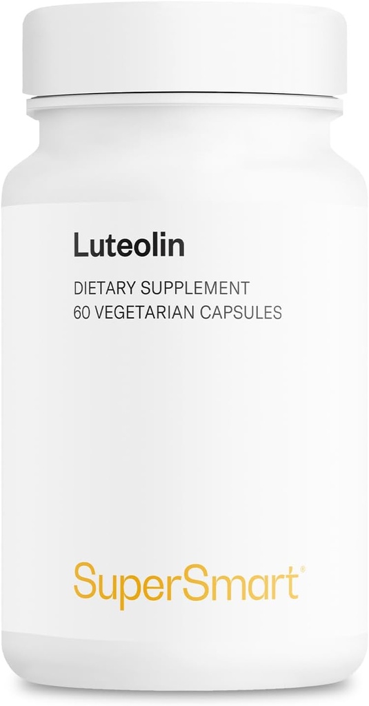 Supersmart - Lutéolin 100mg par jour (80% de flavonoïde) - Supplément de soutien du cerveau, de la mémoire et du système nerveux