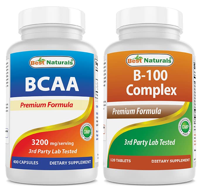 Best Naturals BCAA 3200mg & B-100 Complexe