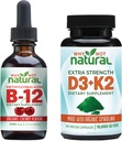 Pourquoi pas l'énergie naturelle, l'immunité, l'humeur et la santé osseuse B12 + Vegan D3/K2