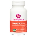 TurmerZing C-14 Turmère et gingembre testés pour une réponse inflammatoire saine, 95% Curcumines 5% Gingerols