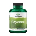 Swanson Cayenne - Supplément à base de plantes favorisant la digestion, la circulation et le métabolisme - La formule naturelle peut soutenir la santé cardiaque - (300 capsules, 450mg chacune)