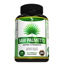 Potent Garden Saw Palmetto 500 mg - Suppléments prostatiques pour les hommes - Soutient une miction saine Fréquence et débit - Non OGM, 100 Saw Palmetto Capsules