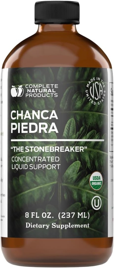 Organic Chanca Piedra Concentrate & Extract 8oz - Phyllanthus Niruri - Natural Liquid Stone Breaker & Crusher Tincture