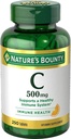 Nature's Bounty Pure Vitamin C 500 mg Tablets 250 Tablets (Pack of 3)