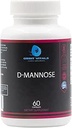D-Mannose avec Cranberry, Dandelion et Extrait d'hibiscus - Aides dans Bladder, soutien du tract urinaire, impuretés de flush - Ultra Absorption Sans gluten et non OGM