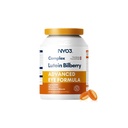 NYO3 Vitamines oculaires avec lutéine et zéaxanthine, formule pour les yeux brevetés, recommandé par NIH, baies de Bil et astaxanthine avancées, vitamines A, C, E, B12 et minéraux, protection de la santé oculaire et de la vision, 60 softgels