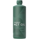 Recherche sportive Bio MCT Huile - Keto & Vegan MCTs C8, C10 de noix de coco - Cerveau acide gras et carburant corporel, sans OGM et sans gluten - Huile sans saveur, parfait dans le café, thé et protéines Shakes - 32 oz