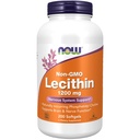 MAINTENANT Aliments suppléments, Lécithine 1200 mg avec Phosphatidyl Choline naturellement présent, 200 Softgels