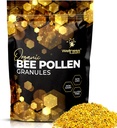 Granules de pollen d'abeilles Testé en troisième partie, 1 Lb. - Pollen d'abeilles pour les femmes, supplément alimentaire super-friendly emballé avec des protéines, des vitamines et des minéraux - soutien immunitaire, stimulation énergétique, bien-être digestif