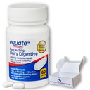 Lactase à action rapide - Supplément digestif laitier, 60 caplets (paquet de 1)