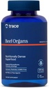 Trace Minerals Organes de boeuf - Supplément d'organes de boeuf pour le bien-être quotidien - Système immunitaire, coeur, énergie, cheveux, peau et os - Superalimentation naturelle - Keto & Paleo-Amiendly - 180 Compte (30 portions)