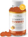 Vitamine sans sucre D3 K2 Gummies - Vitamine D3 Gummies 5000 UI+K2 MK7 80 mcg, K2 D3 Supplément de vitamine Adultes, Vitamine D K2 pour les os, Immune, Coeur, Mood, Sans gluten, Non-OGM, Saveur naturelle de pêche