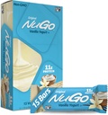 Barre de protéines NuGo, yogourt de vanille, 11g de protéines, 170 calories, sans gluten, 1,76 Once chacun, 15 comtes (paquet de 1)