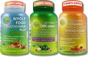 SUPPLÉMENTS STUDIO Hormone Balance Support & Immune Defense Bundle for Men & Women - Optimal DIM 200mg + Multivitamine d'aliments entiers avec fer + vitamine liposomique C 1500mg – végétalien, non-OGM