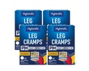 Crampes des jambes de Hyland PM, soulagement des crampes des jambes, du veau et des pieds de nuit, 50 comprimés à dissolution rapide 4-Pack (200 Total)