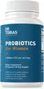 Dr Tobias Probiotiques pour les femmes, 5 milliards d'UFC Plus Prébiotiques et extrait de canneberge pour la santé urinaire des femmes, soutient la santé digestive et immunitaire, 60 capsules, 30 portions