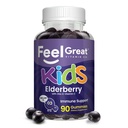Sentir Grande Vitamine Co. Gommies de baies aînées pour les enfants.