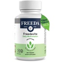 Comprimé mince de davite - Multivitamine modérée pour les hommes et les femmes - Vitamine pure A, C, D, E, B1, B2, B6, B12, Biotine, Calcium, zinc, fer, magnésium, manganèse, cuivre, sélénium, iode - 250 Compte
