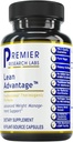 Premier Research Labs Lean Avantage: Extrait de grain de café vert pour perte de poids, Extrait de café vert, pilules de café, Suppresseur d'appétit pour les femmes et les hommes, Supplément de gestion du poids - 90 Capsules