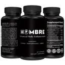 Supplément d'amélioration Homme Humbre – Ajouter 2 en 60 jours avec nos pilules d'élargissement pour les hommes croissance musculaire – Augmenter la taille, la force, l'endurance, la performance, le booster d'énergie - 60 capsules