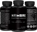 Supplément d'amélioration Homme Humbre – Ajouter 2 en 60 jours avec nos pilules d'élargissement pour les hommes croissance musculaire – Augmenter la taille, la force, l'endurance, la performance, le booster d'énergie - 60 capsules