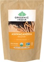 INDE ORGANIQUE Poudre d'Ashwagandha biologique - en vrac de poudre de racine d'Ashwagandha, supplément à base de plantes - végétalien, sans gluten, sans casher, sans OGM, soutient le stress, l'énergie et le sommeil - sac de 1 lb