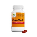 Terry naturellement CuraMed Aiguy Pain Relief - Supplément avec BCM-95 Curcumine et BOS-10 Boswellia - Huile de graines de sésame noir pour soutenir le soulagement du malaise occasionnel - 120 gels liquides