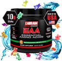 Labrada Pro Série EAA Potence maximale Formule hydratante essentielle à l'acide aminé avec BCAAs & Elecrolytes Récupération et performance (Sour Gummy Bear)