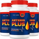 ize labs (3 Pack) Arteris Plus Dietary Supplement, Arteris Plus Comprimés soutient l'inflammation, renforcer le support pilules, Arteris Plus pilules, ArterisPlus Reviews, Extra Strength (180 capsules)