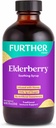 Autres aliments Syrup Elderberry pour Immune Support, Sambucus Elderberry Supplément, Daily Herbal Immune System Support pour les enfants et les adultes, sans gluten (8 fl oz de Syrup apaisant Elderberry)