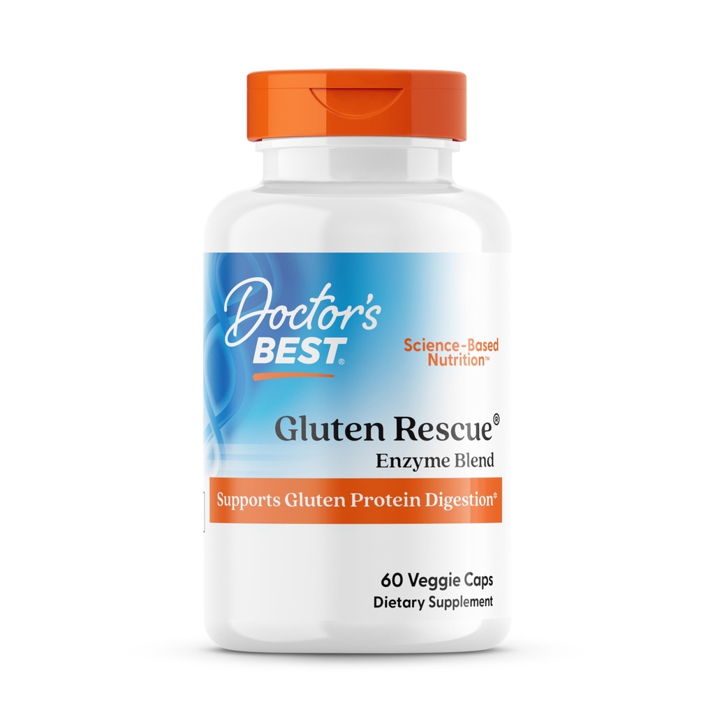 Le meilleur Gluten Rescue de Docteur avec Glutalytic, Non-OGM, Vegan, 60 Compte (paquet de 1)