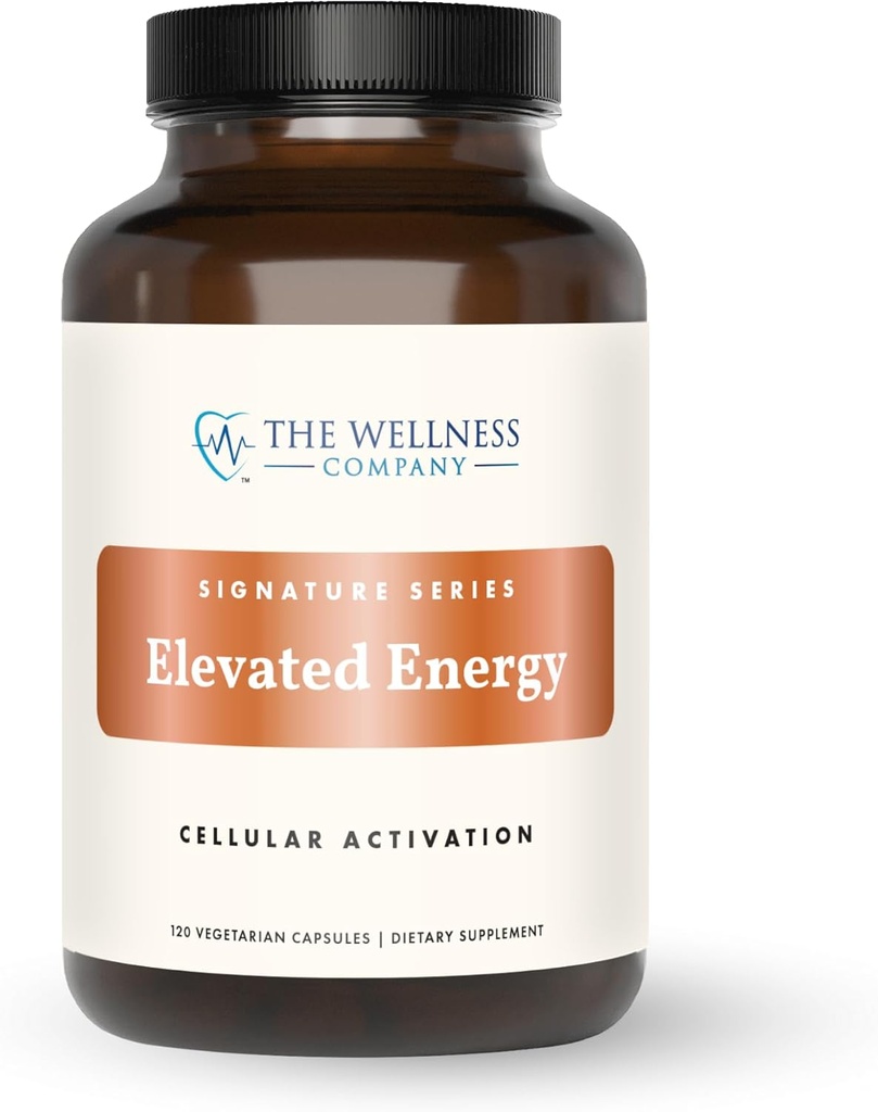 The Wellness Company Élevée Énergie de 120 capsules (2 mois d'approvisionnement)
