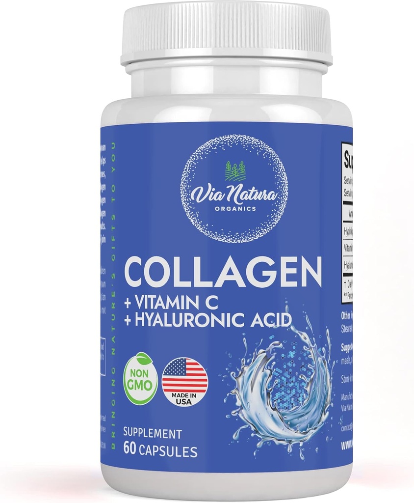 Collagène + Vitamine C + Acide Hyaluronique