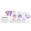 THORNE - Multi-Vitamine Elite AM & PM (180 Capsules) & Complexe Amino (Berry, 8 Oz) Bundle - Soutient la production d'énergie et la performance athlétique - Gluten, laiterie et sans soja